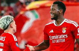 Jhon Durán, delantero del Benfica
