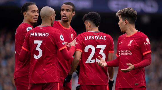 Jugadores de Liverpool, en Champions League Jugadores de Liverpool, en Champions League