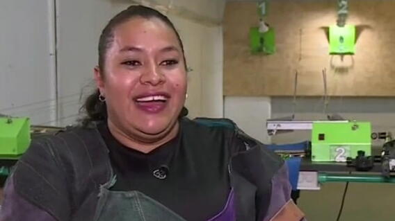 María Teresa Restrepo, deportista paralímpica de tiro.