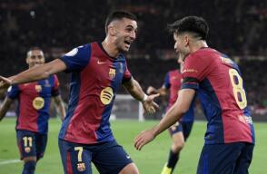 Ferran Torres marcó contra Real Madrid en la final de la Copa del Rey. 