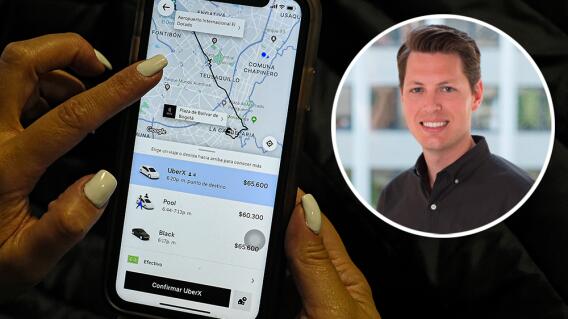 353309_Uber Colombia / Foto: Twitter @Jkintz y AFP 353309_Uber Colombia / Foto: Twitter @Jkintz y AFP
