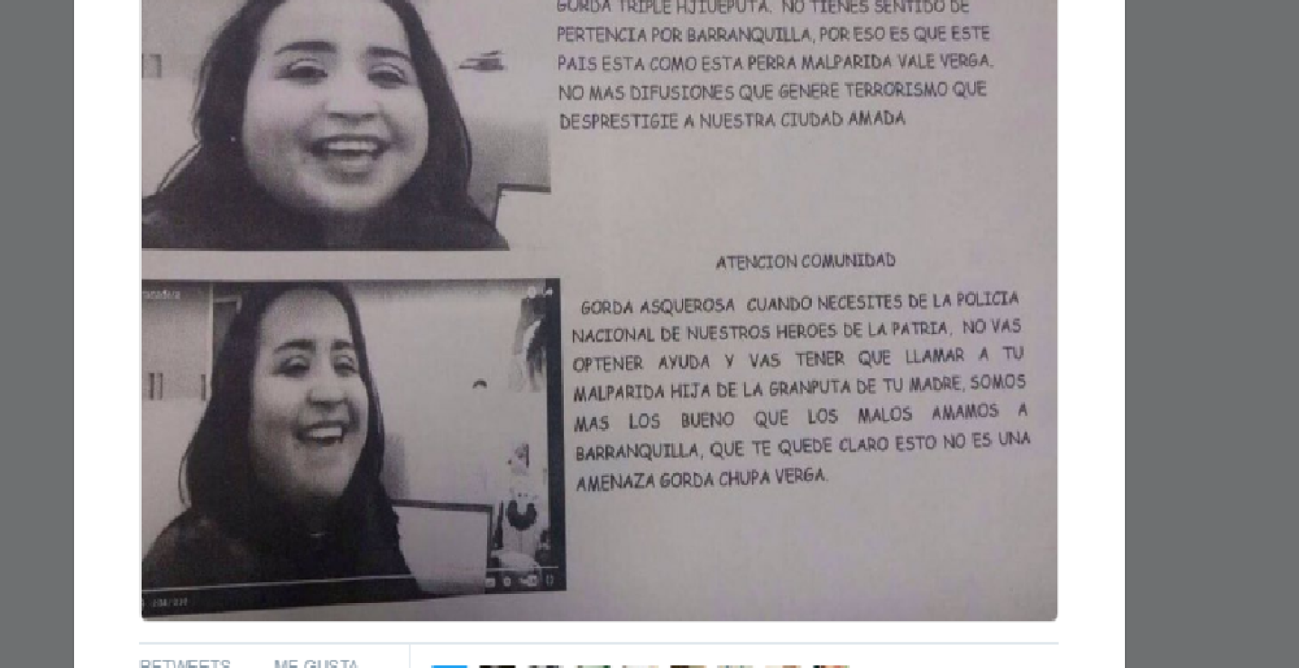 277542_La joven barranquillera recibió estas imágenes en su correo. Foto: Cortesía