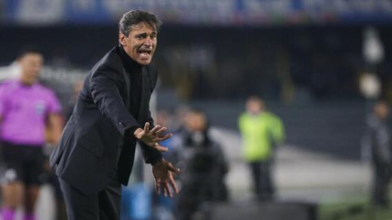 Fabián Bustos, director técnico de Millonarios. 