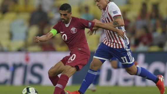 336559_BLU Radio. Empate 2-2 entre Paraguay y Catar // Foto: AFP