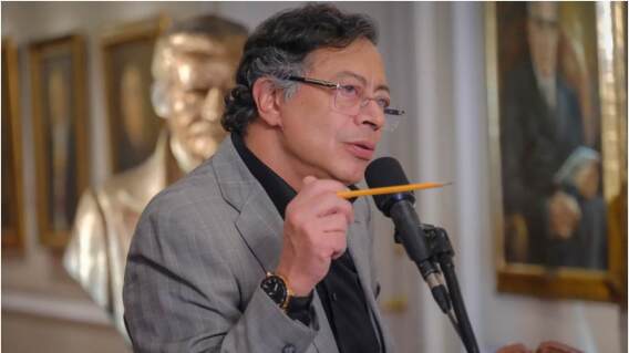 Gustavo Petro, presidente de Colombia. Gustavo Petro, presidente de Colombia.