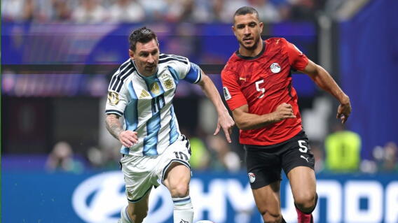 Argentina eliminó a Egipto