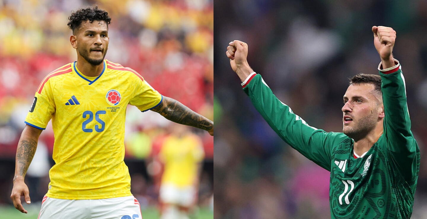 Colombia y México se enfrentan este sábado en duelo preparatorio. 