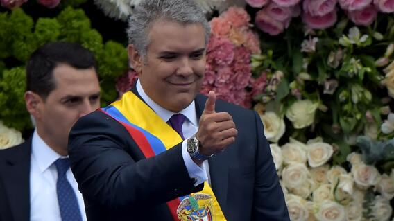 312742_Posesión Iván Duque - AFP