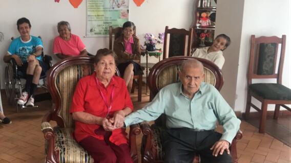 291869_Blu Radio / ¡Hasta que la muerte los separe! Pareja de abuelitos se casó en Popayán. Foto: Cortesía.