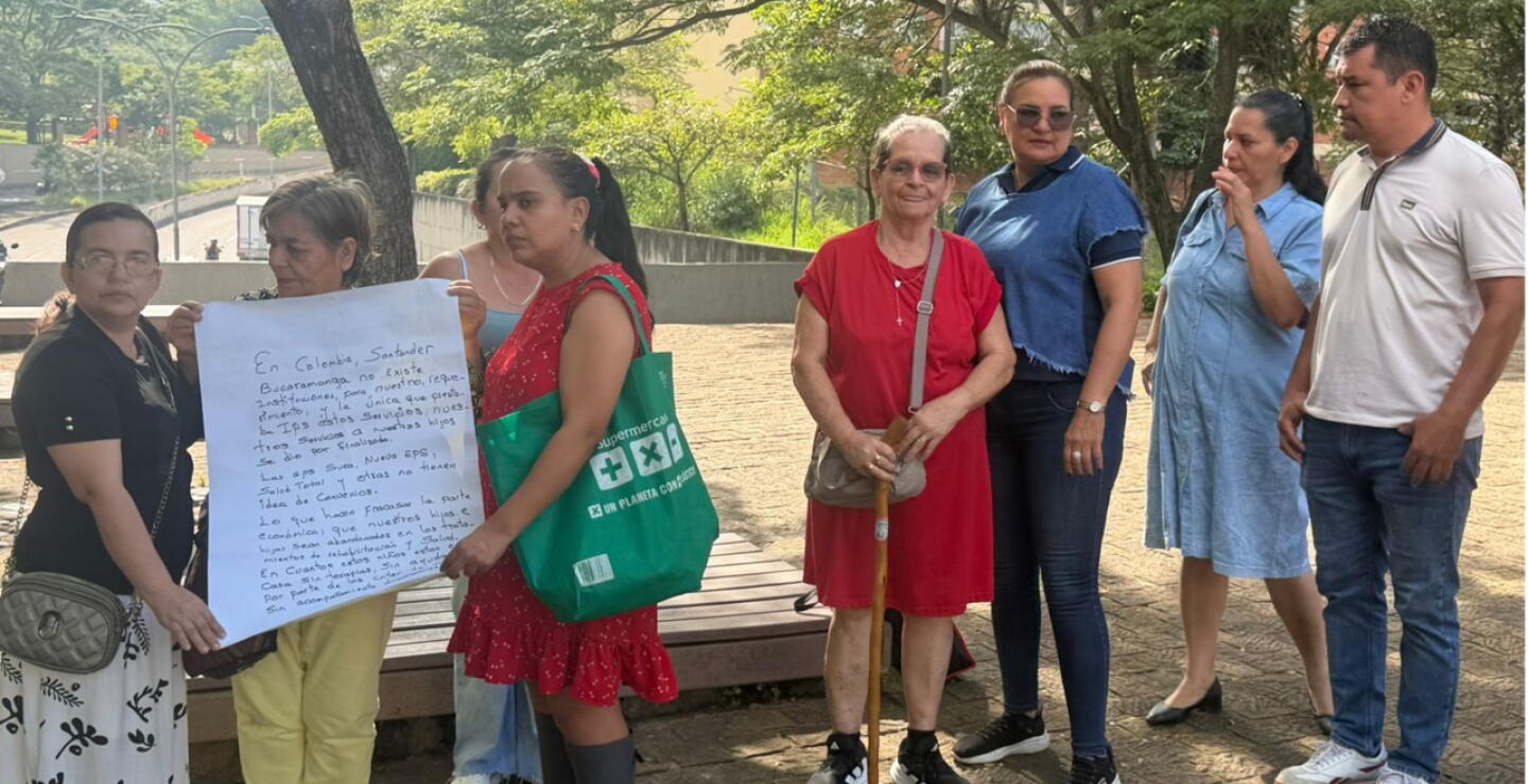 Padres de pacientes con discapacidad cognitiva, que claman por ayudas para sus hijos