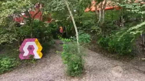 Así queda la casa Omega durante una competencia.