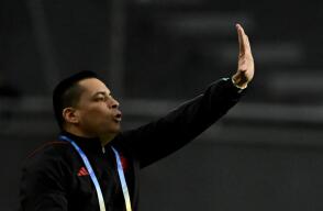 Héctor Cárdenas, técnico de la Selección Colombia Sub-23. Héctor Cárdenas, técnico de la Selección Colombia Sub-23.
