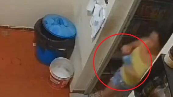 En Brasil, una mujer le prendió fuego a su marido luego de una discusión: Impresionante video 