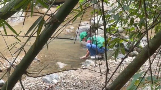 Niña de 11 años lidera campaña denominada "Misión Agua" en Floridablanca.