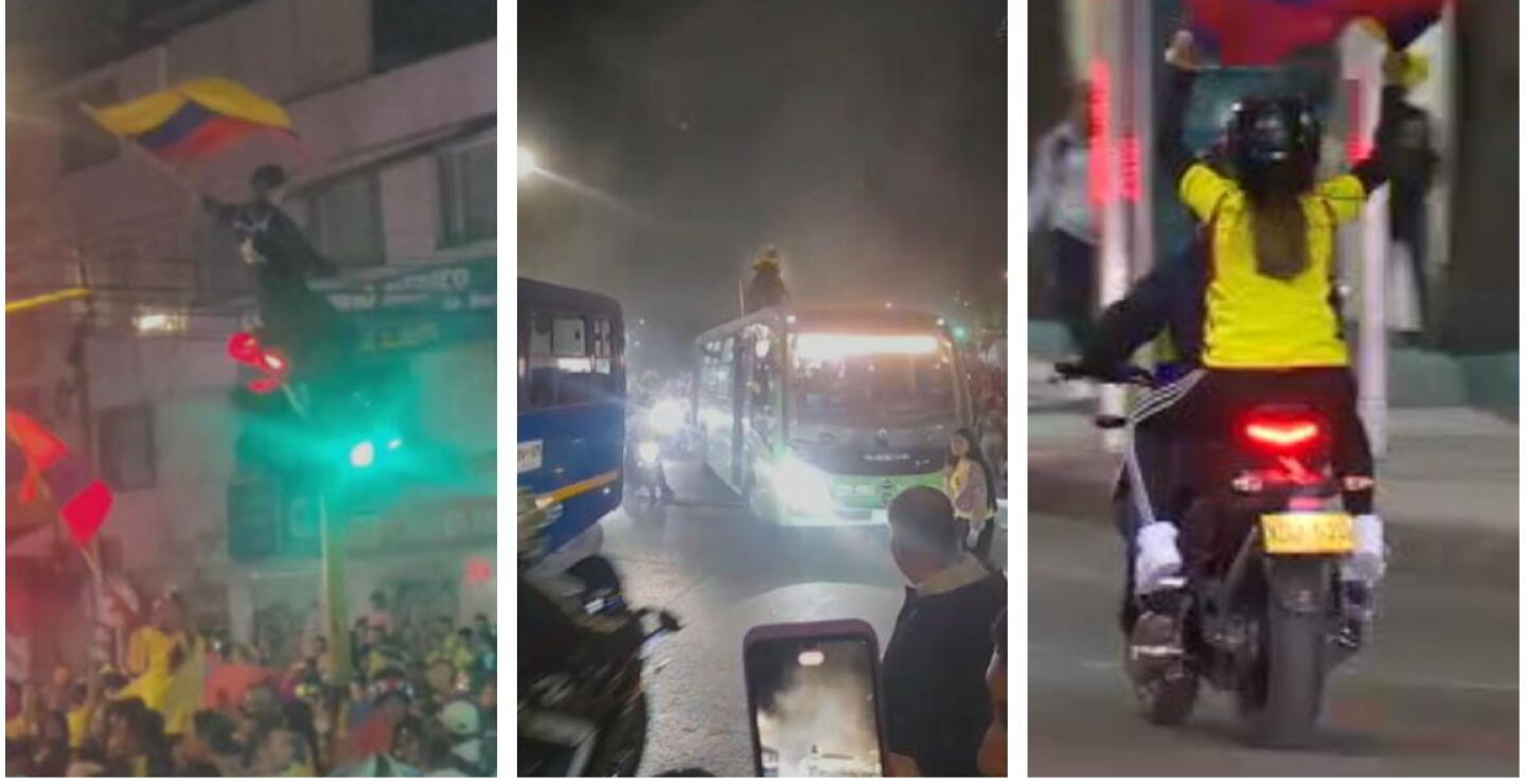 Así se celebró en Bogotá el triunfo de la selección Colombia en la semifinal de la Copa América 2024