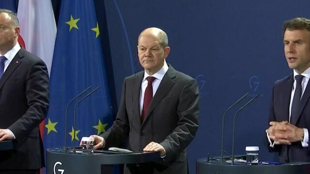 Unidad y firmeza: el llamado de Francia, Alemania y Polonia para solventar la coyuntura en Ucrania Unidad y firmeza: el llamado de Francia, Alemania y Polonia para solventar la coyuntura en Ucrania
