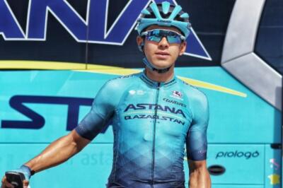 Harold Tejada, ciclista colombiano del Astana Qazaqstan, en la Vuelta a Cataluña 2023 Harold Tejada, ciclista colombiano del Astana Qazaqstan, en la Vuelta a Cataluña 2023