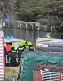 Capturan en Suba a hombre señalado de dispararle a un amigo que intentó escapar por una zona boscosa