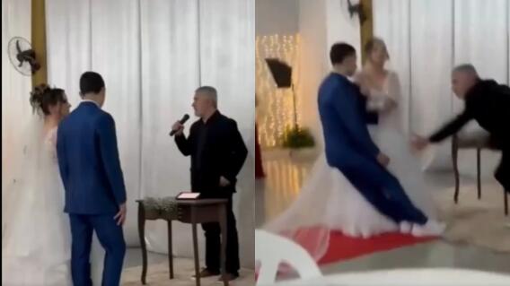 se desmayó en su propia boda se desmayó en su propia boda