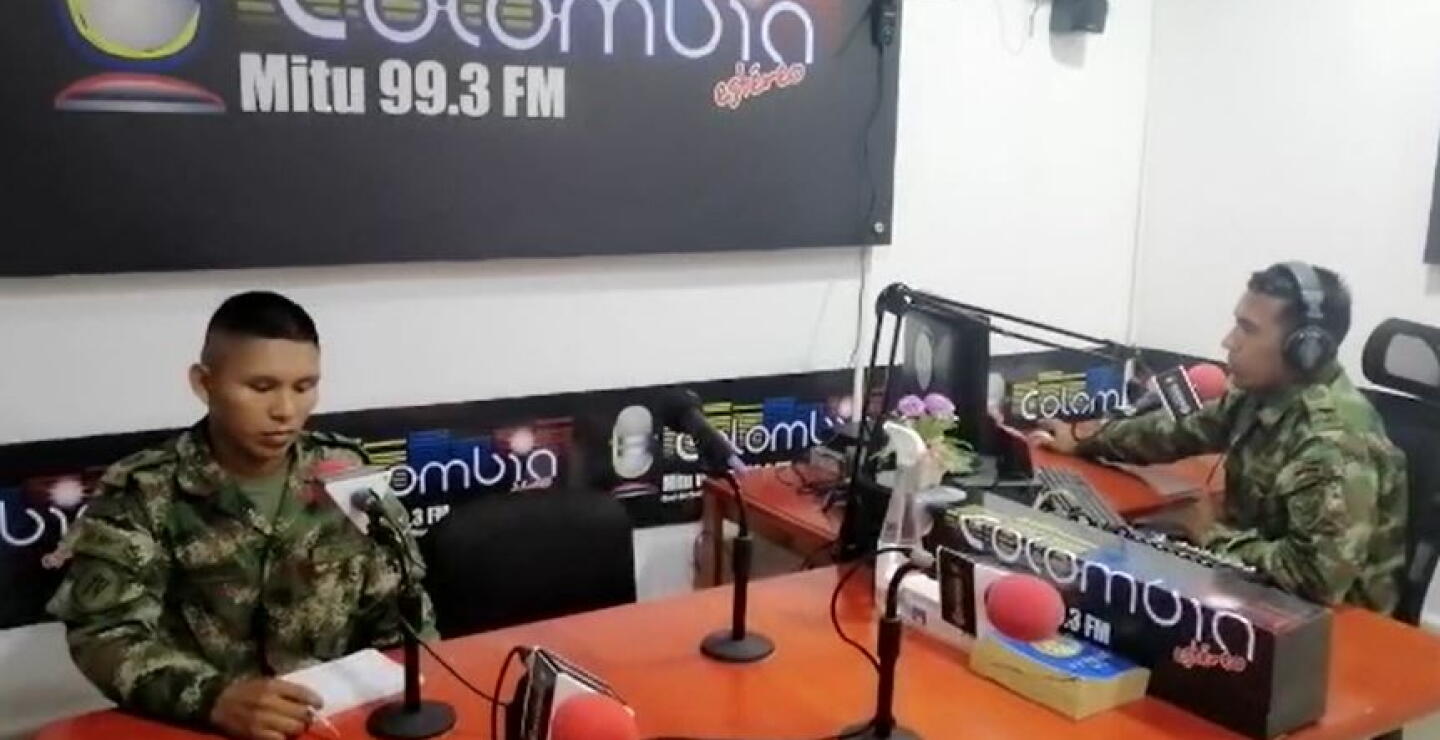 emisoras del ejército nacional niños desaparecidos en Caquetá