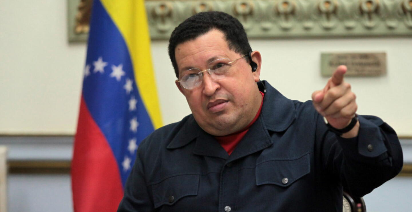 BLU Radio, Foto: Hugo Chávez / AFP