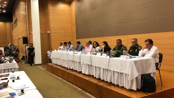 330657_BLU Radio. Balance de la Policía Nacional sobre de acciones en el Cauca tras 15 días de protestas indígenas / Foto: General Oscar Atehortua