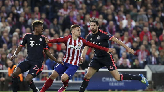 66230_Atlético de Madrid - Bayern Múnich. Foto: AFP