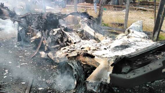 350535_Atentado en Cubará // Foto: Twitter @ONIC_Colombia