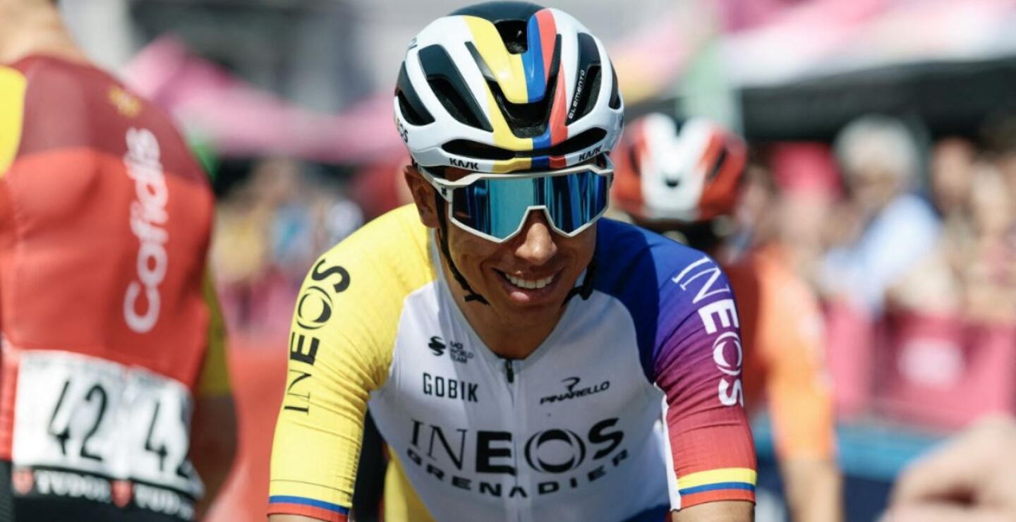 Egan Bernal, ciclista colombiano.