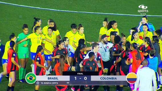 Selección Colombia femenina Sub-20 vs Brasil Selección Colombia femenina Sub-20 vs Brasil