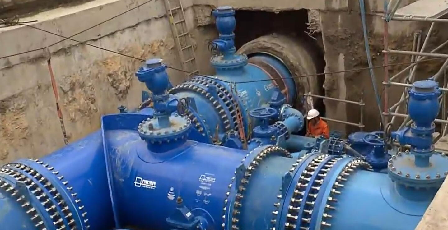 Bogotá: finalizaron las obras de empates en la tubería Tibitoc – Casablanca