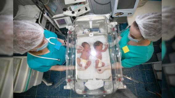 Nacieron 10 pares de gemelos en un mismo día en un solo hospital Nacieron 10 pares de gemelos en un mismo día en un solo hospital