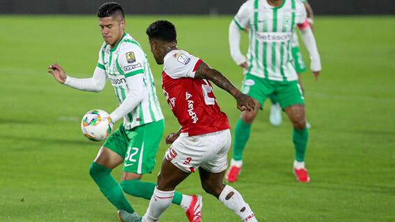 Santa Fe vs. Nacional. Santa Fe vs. Nacional.