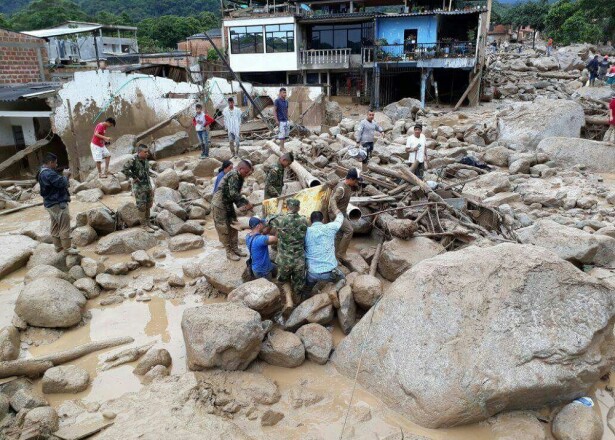 281244_BLU Radio, Emergencia en Mocoa / Foto: Autoridades de socorro