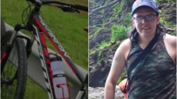 24027_Ciclista habria muerto arrollado por un carro fantasma / Foto: captura video 24027_Ciclista habria muerto arrollado por un carro fantasma / Foto: captura video