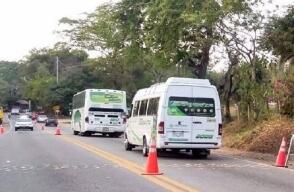 137688_Referencia Buses Foto: Policía de Santander