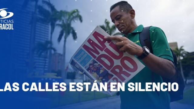 ¿Cómo amaneció Venezuela luego de la muy polémica reelección de Maduro? Véalo acá ¿Cómo amaneció Venezuela luego de la muy polémica reelección de Maduro? Véalo acá
