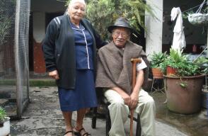 362043_Teresa Villamizar y Pedro Roberto Cáceres, el abuelo que cumplió 100 años / Foto: suministrada