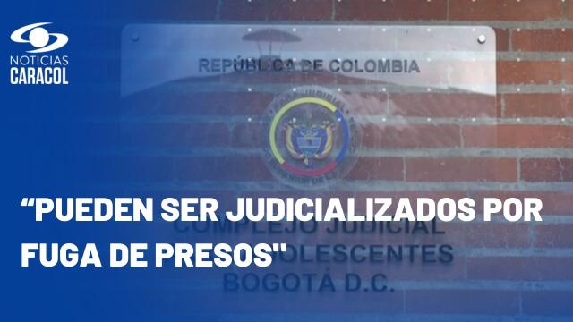 Más de 140 adolescentes se fugaron de centro de reclusión en Bogotá, según jueces Más de 140 adolescentes se fugaron de centro de reclusión en Bogotá, según jueces