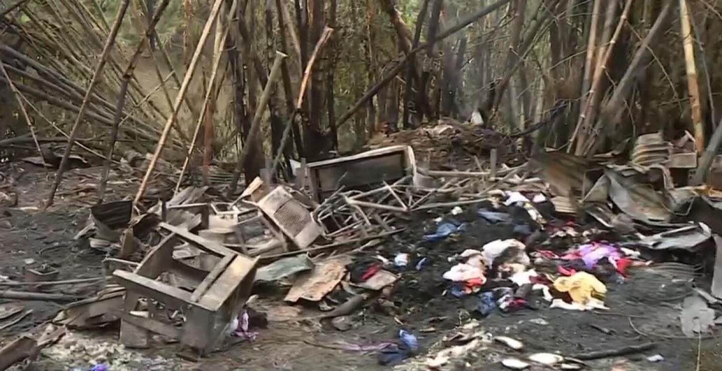 Cuatro mascotas murieron en los incendios en Cali que afectaron a 16 familias