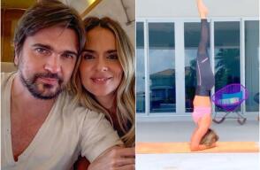 19072_Karen Martínez casi se cae haciendo yoga / Foto: Instagram 19072_Karen Martínez casi se cae haciendo yoga / Foto: Instagram