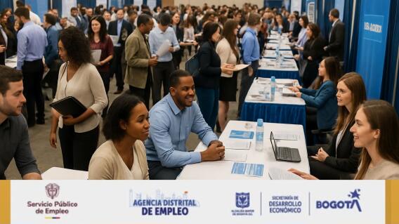 ¿Sin trabajo? Nueva feria de empleo en Bogotá el 24 de julio tiene más de 323 vacantes ¿Sin trabajo? Nueva feria de empleo en Bogotá el 24 de julio tiene más de 323 vacantes