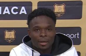 Avilés Hurtado, delantero del Deportivo Cali. 
