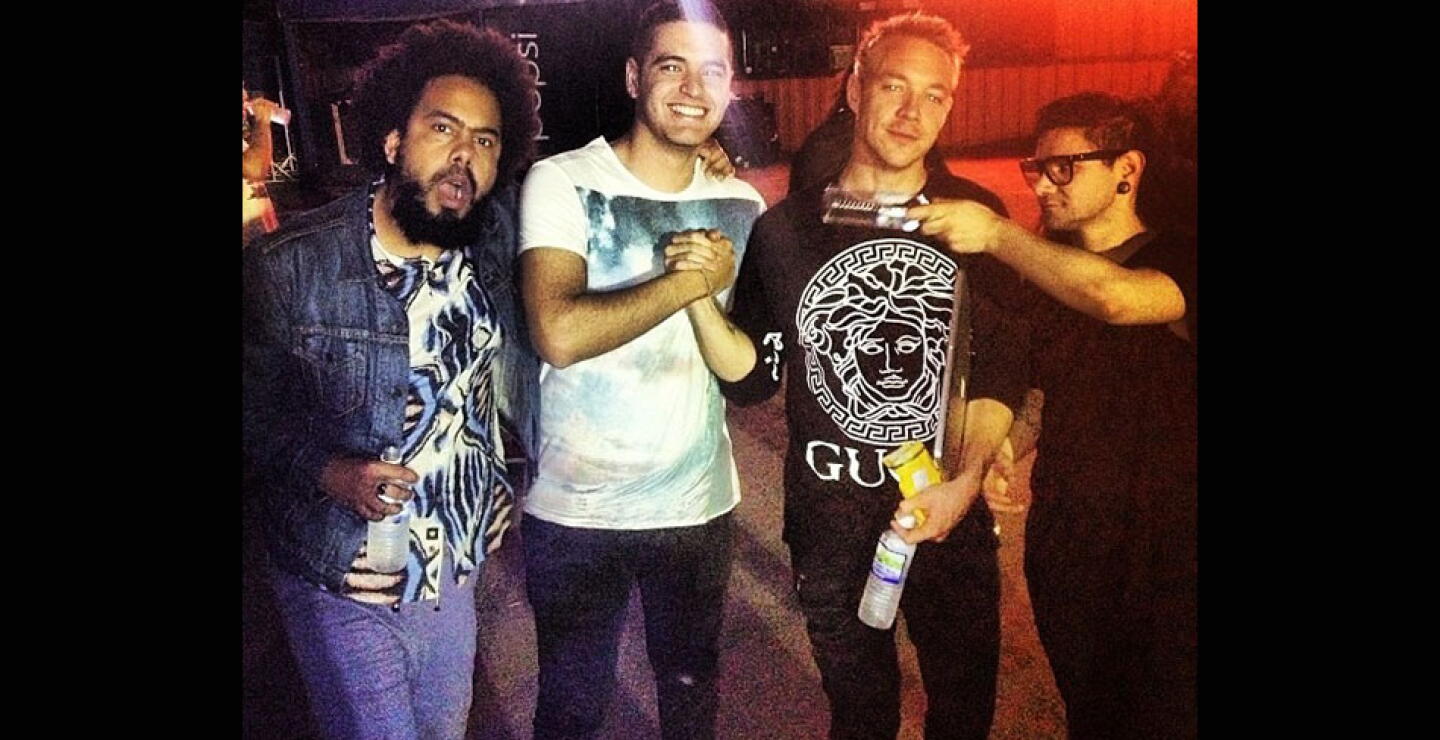 Con Major Lazer.