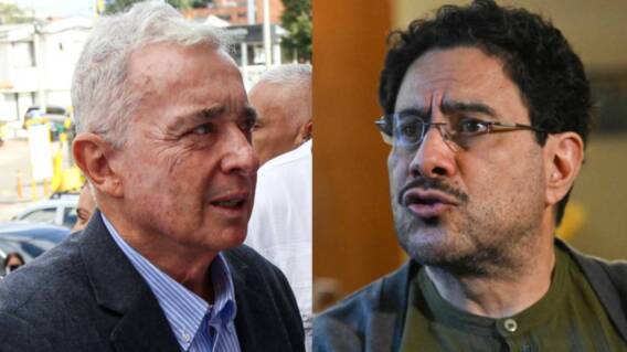 Álvaro Uribe e Iván Cepeda hablan horas antes de que se conozca fallo del juicio al expresidente Álvaro Uribe e Iván Cepeda hablan horas antes de que se conozca fallo del juicio al expresidente