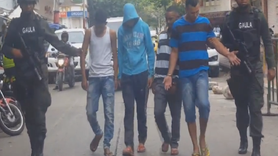 138511_Las capturas fueron realizadas en seis de los siete departamentos de la región Caribe. Foto: Prensa Policía