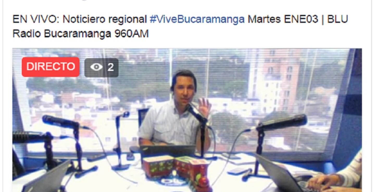 275962_Foto BLU Radio Bucaramanga