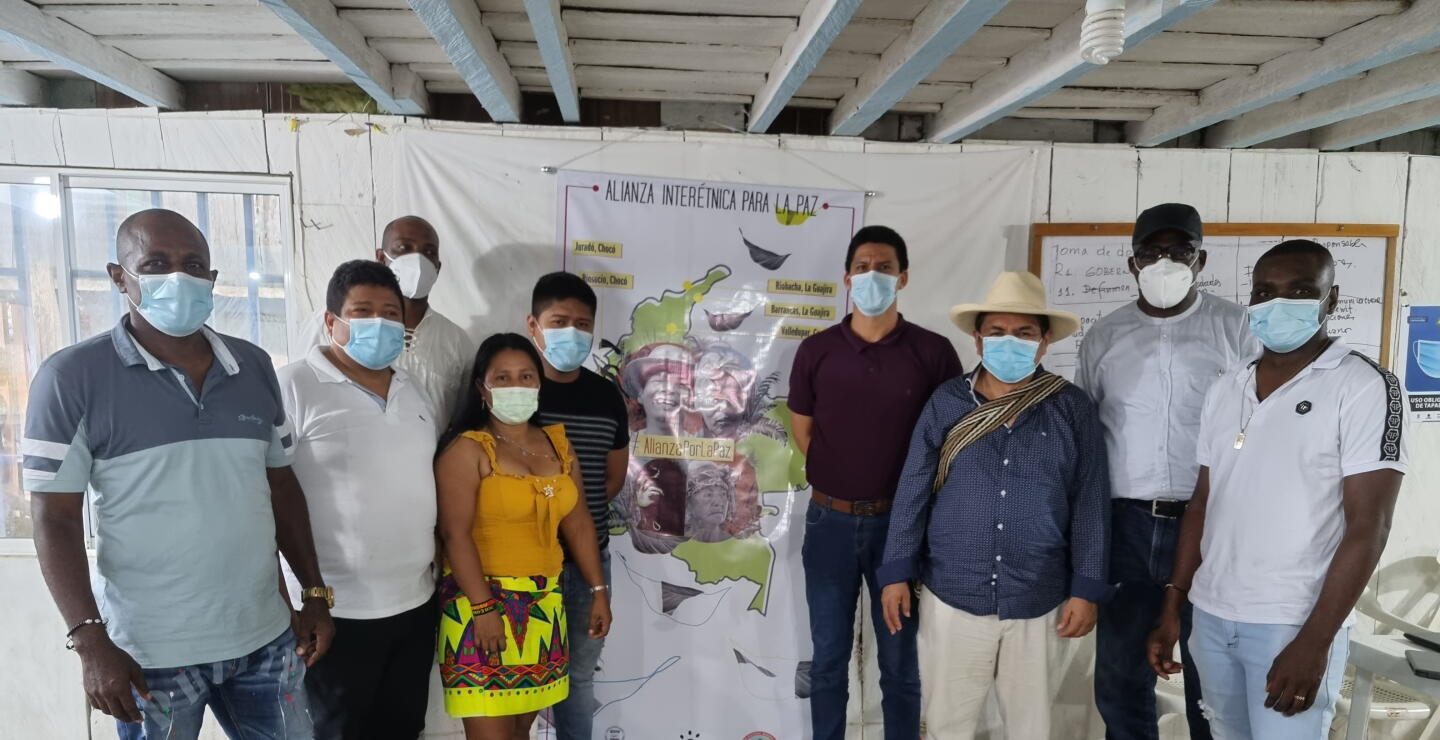 Indígenas y afrodescendientes sellan Alianza Interétnica para la Paz 