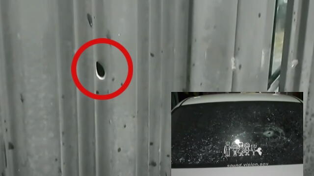 Miedo y hoyos en puertas y vidrios dejaron ráfagas de fusil en Cajibío, Cauca