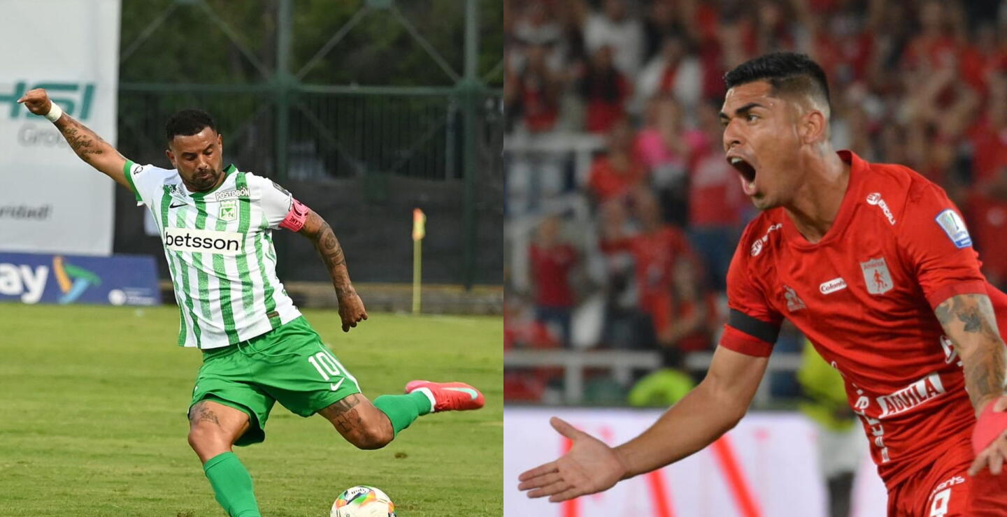 Nacional vs. América, por la fecha 8 de la Liga BetPlay l-2025.